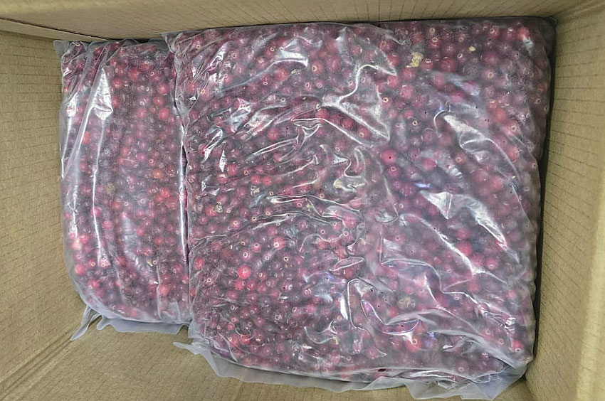 Клюква замороженная